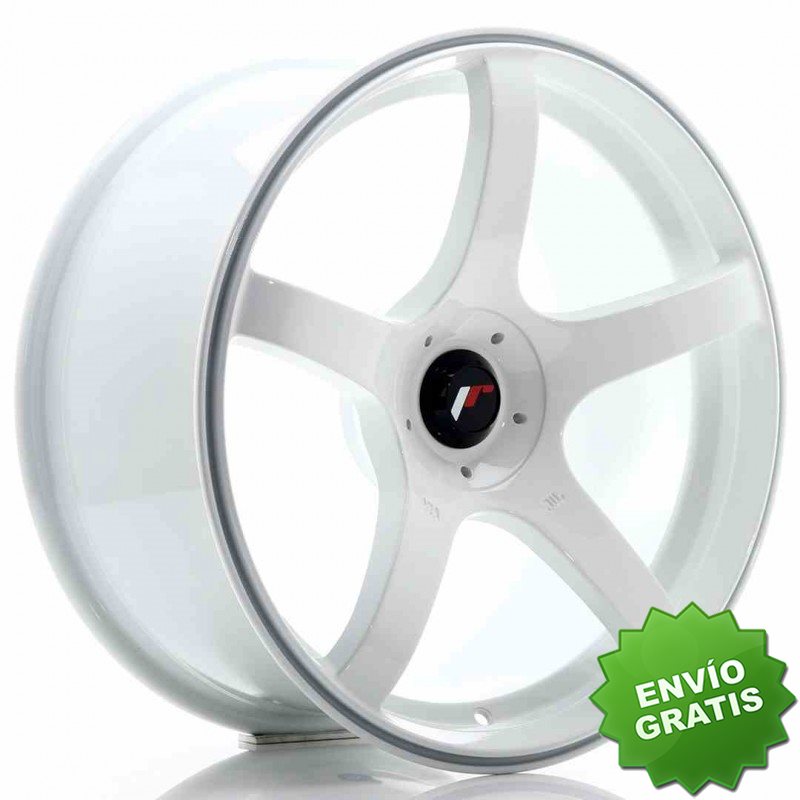Llanta exclusiva Jr Wheels Jr32 18x8.5 Et20-38 5h Blank White