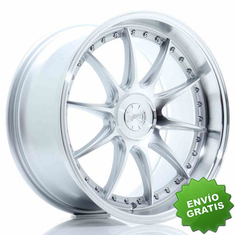 Llanta exclusiva Jr Wheels Jr41 19x9.5 Et12-22 5h Blank Silver Machin Ed Face