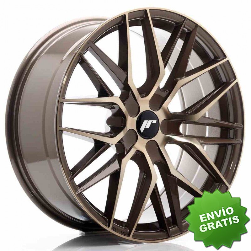 Llanta exclusiva Jr Wheels Jr28 20x8.5 Et20-40 5h Blank Platinum Bron Ze