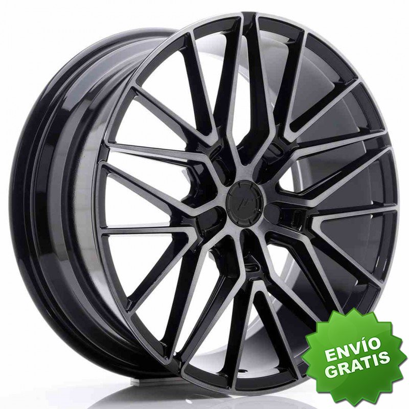 Llanta exclusiva Jr Wheels Jr38 20x8.5 Et20-45 5h Blank Black Brushed  W Tinted Face