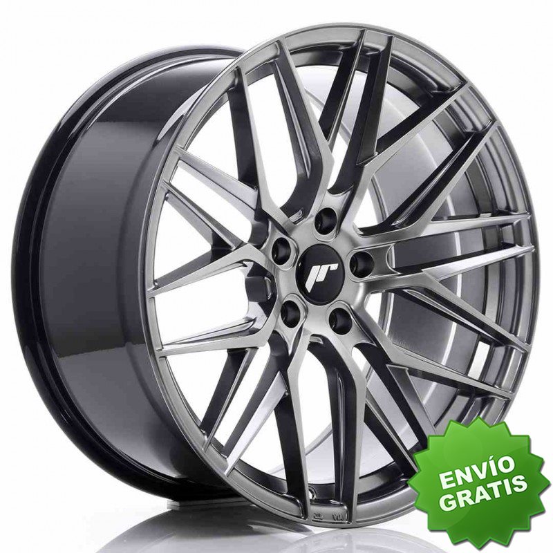 Llanta exclusiva Jr Wheels Jr28 20x10 Et40 5x112 Hyper Black