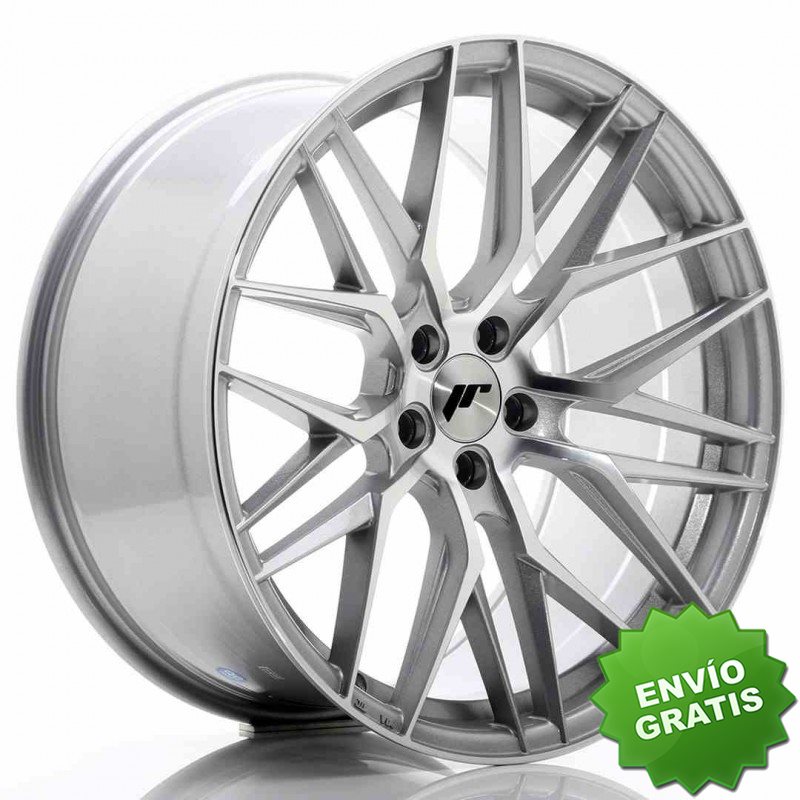 Llanta exclusiva Jr Wheels Jr28 20x10 Et40 5x112 Silver Machined Face 