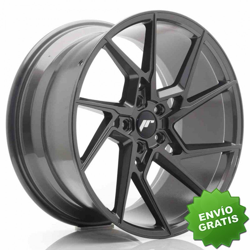 Llanta exclusiva Jr Wheels Jr33 20x10 Et40 5x112 Hyper Gray