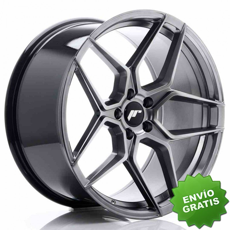 Llanta exclusiva Jr Wheels Jr34 20x10 Et40 5x112 Hyper Black