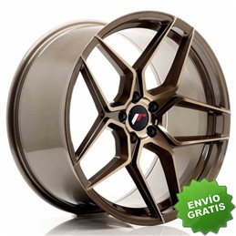 Llanta exclusiva Jr Wheels Jr34 20x10 Et40 5x112 Platinum Bronze