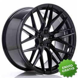 Llanta exclusiva Jr Wheels Jr28 20x10 Et40 5x120 Gloss Black