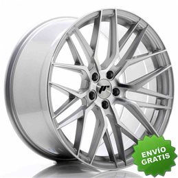 Llanta exclusiva Jr Wheels Jr28 20x10 Et40 5x120 Silver Machined Face 