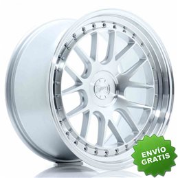 Llanta exclusiva Jr Wheels Jr40 19x9.5 Et15-30 5h Blank Silver Machin Ed Face