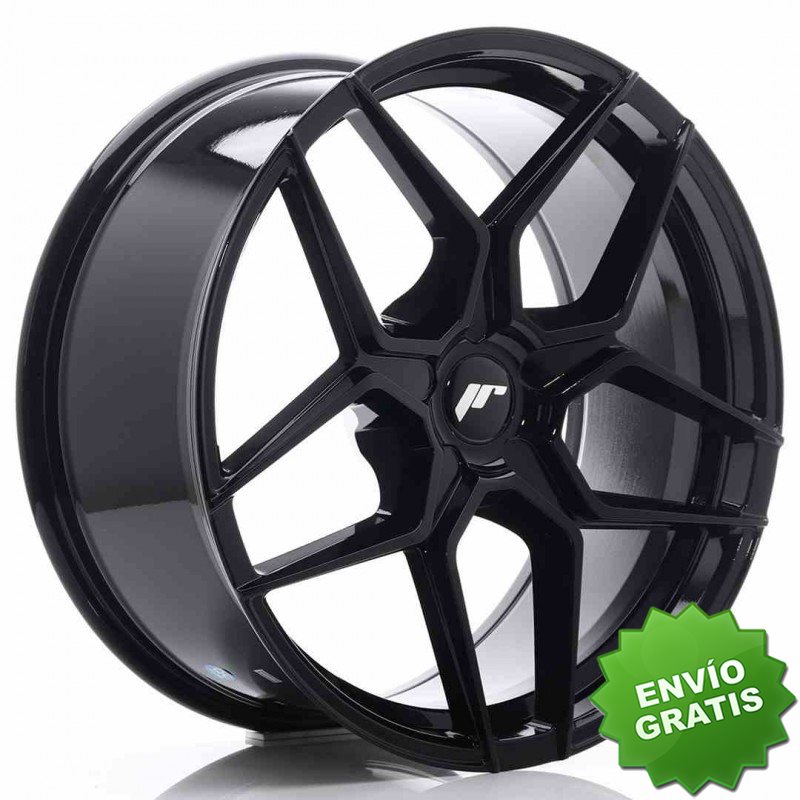 Llanta exclusiva Jr Wheels Jr34 20x9 Et35-40 5h Blank Gloss Black
