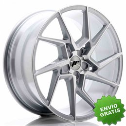 Llanta exclusiva Jr Wheels Jr33 20x9 Et20-48 5h Blank Silver Machined  Face
