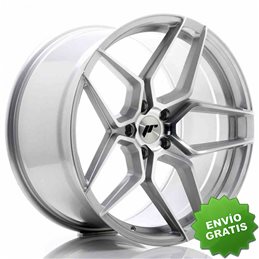 Llanta exclusiva Jr Wheels Jr34 20x10.5 Et35 5x120 Silver Machined Fa Ce