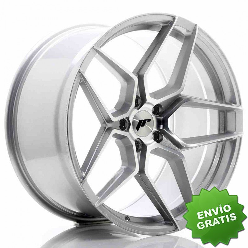 Llanta exclusiva Jr Wheels Jr34 20x10.5 Et35 5x120 Silver Machined Fa Ce