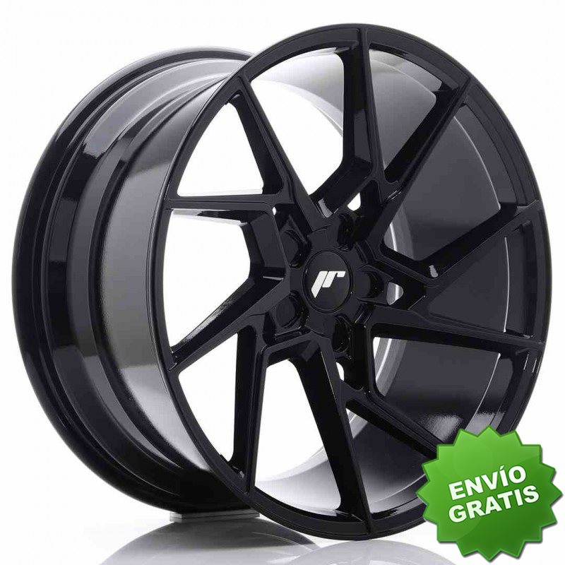 Llanta exclusiva Jr Wheels Jr33 20x10 Et40 5h Blank Gloss Black