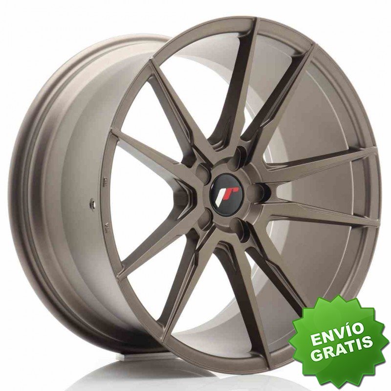Llanta exclusiva Jr Wheels Jr21 20x10 Et40 5h Blank Matt Bronze