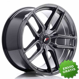 Llanta exclusiva Jr Wheels Jr25 20x10 Et20-40 5h Blank Hyper Black
