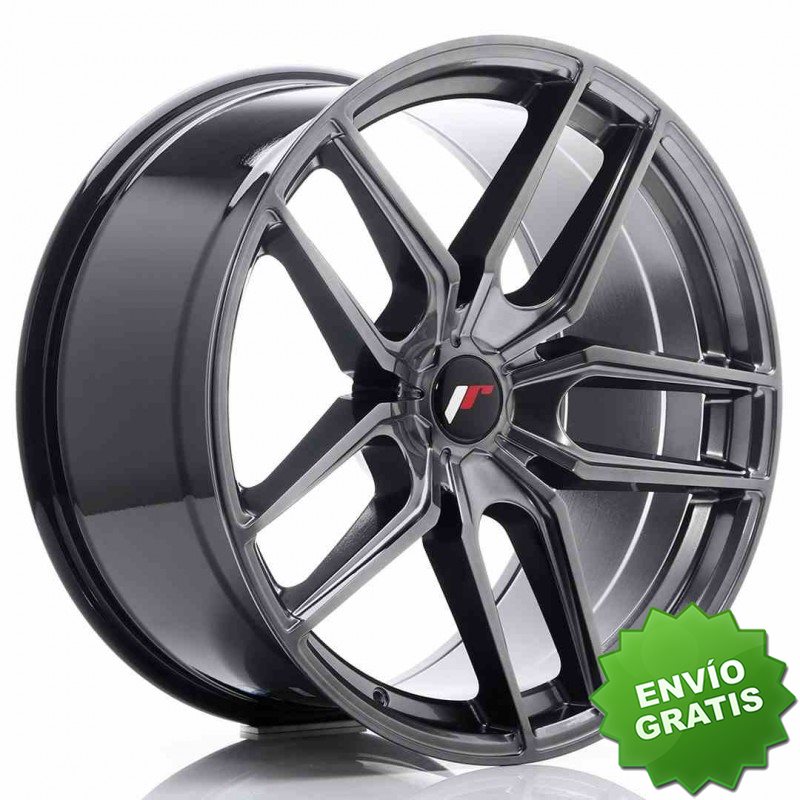 Llanta exclusiva Jr Wheels Jr25 20x10 Et20-40 5h Blank Hyper Black