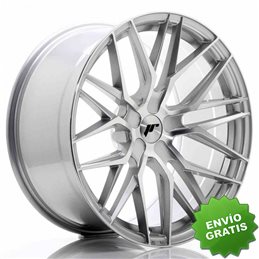 Llanta exclusiva Jr Wheels Jr28 20x10 Et20-40 5h Blank Silver Machine D Face