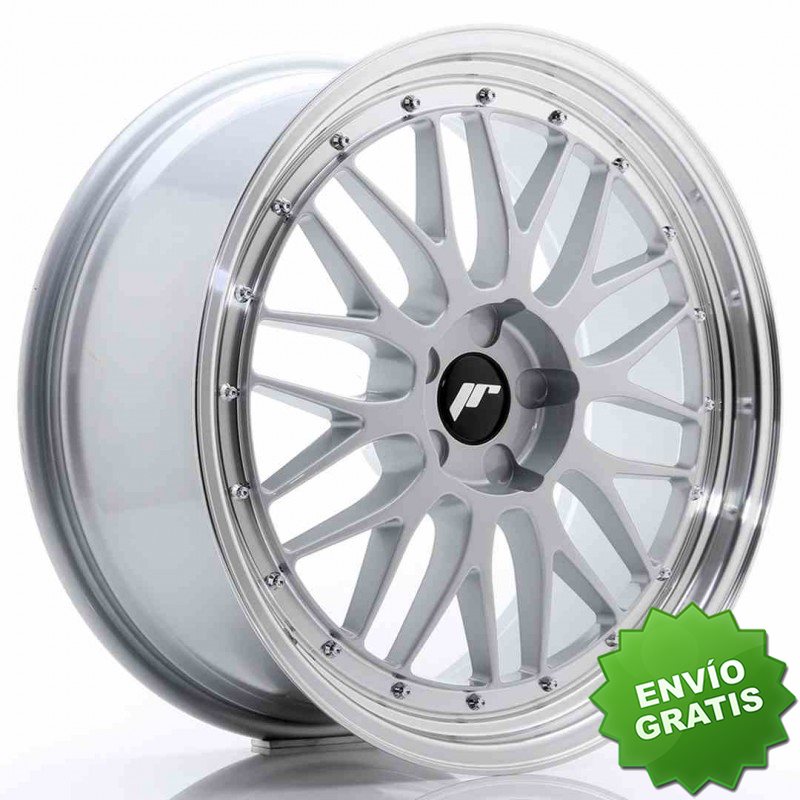 Llanta exclusiva Jr Wheels Jr23 20x8.5 Et20-45 5h Blank Hyper Silver% 20w Machined Lip