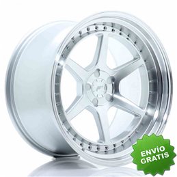 Llanta exclusiva Jr Wheels Jr43 19x11 Et0-25 5h Blank Silver W Machin Ed Face