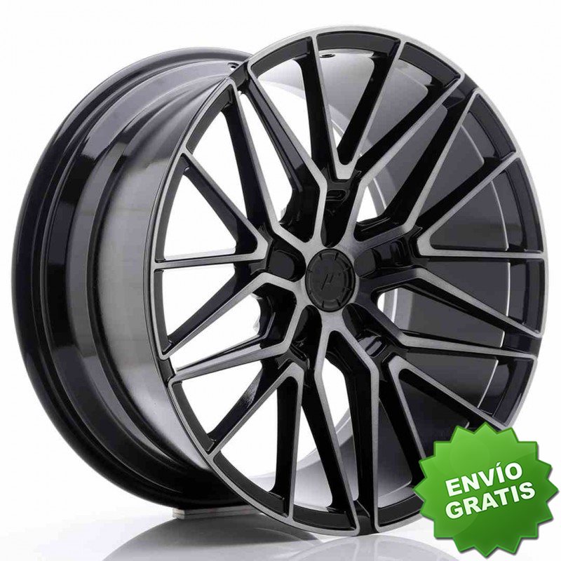 Llanta exclusiva Jr Wheels Jr38 20x10 Et35-45 5h Blank Black Brushed% 20w Tinted Face