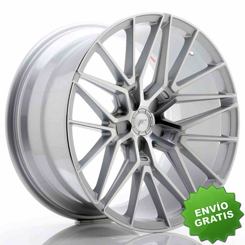 Llanta exclusiva Jr Wheels Jr38 20x10.5 Et20-45 5h Blank Silver Machi Ned Face