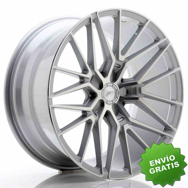 Llanta exclusiva Jr Wheels Jr38 20x10 Et20-45 5h Blank Silver Machine D Face