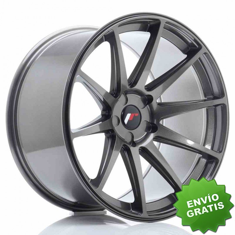 Llanta exclusiva Jr Wheels Jr11 20x11 Et20-30 5h Blank Hyper Gray