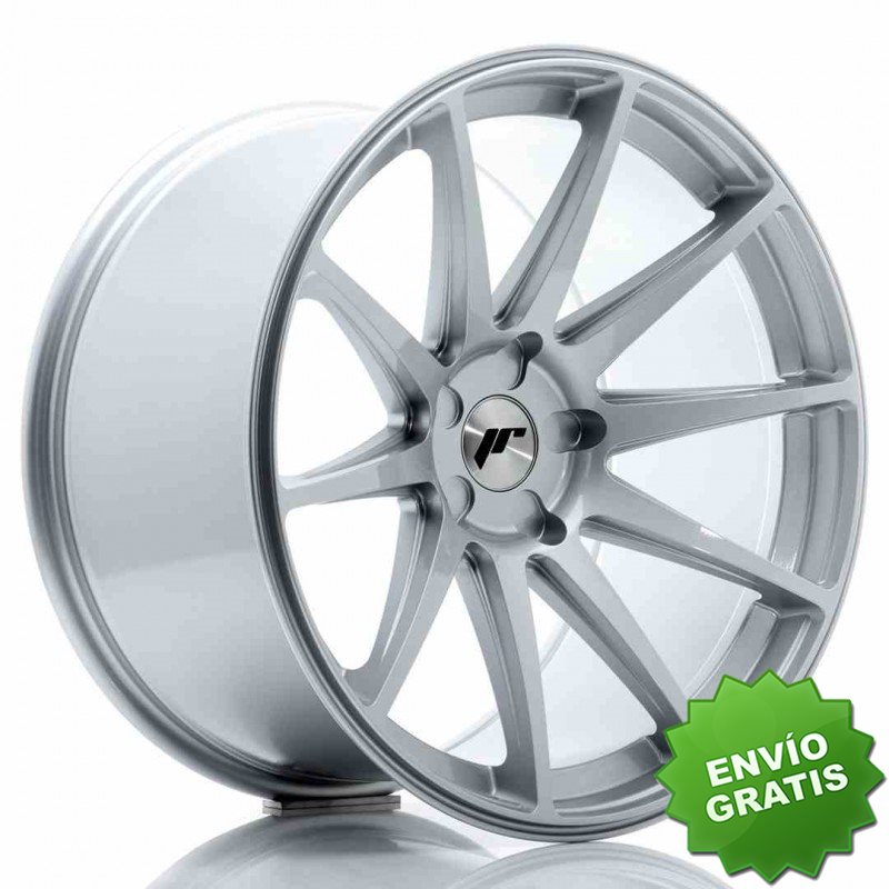 Llanta exclusiva Jr Wheels Jr11 20x11 Et20-30 5h Blank Hyper Silver