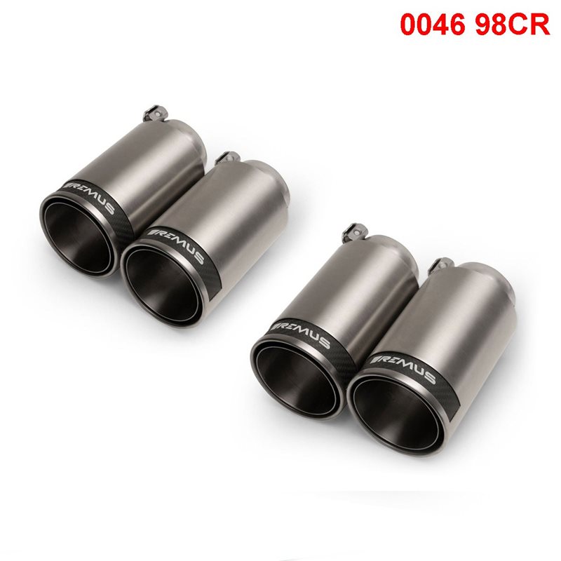 Set Terminales Remus 0046 98cr Bmw M3 F80 Limousine,