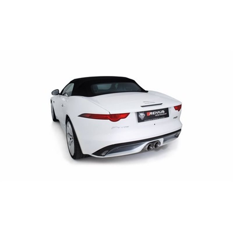 Escape Remus Jaguar F-type S (awd + Rwd), Type Qq6, Convertible + Coupe 