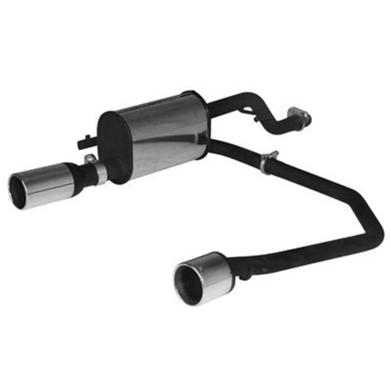 Escape Remus Opel Corsa D, With Original Sport Rear Skirt 