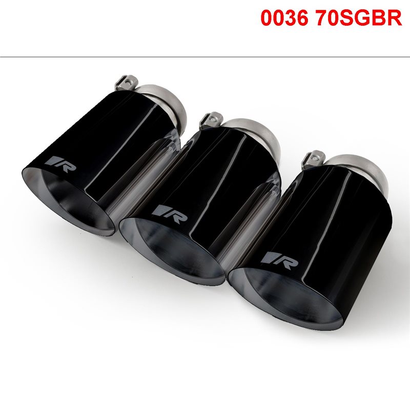 Set Terminales Remus 0036 70sgbr Honda Civic Type-r, Fk8, 5 Door,
