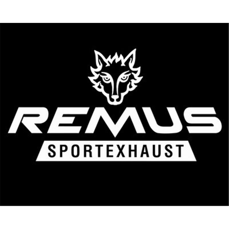 Set Terminales Remus 0046 83cs Bmw Golf Vii Gtd, Type Au, Not For Cars With Sport + Sound Package