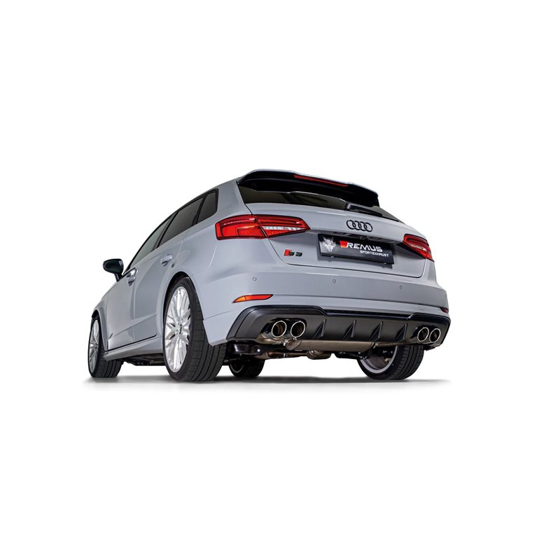 Tubo Escape Remus Duplex 046913 1500 Audi S3 Sportback, Quattro, Typ 8y,