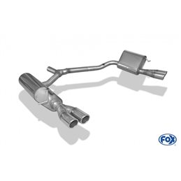 Escape Fox Mercedes E-klasse W212 4 Zylinder