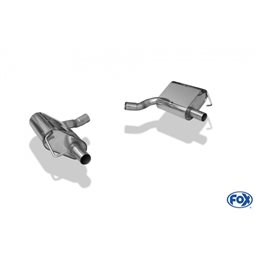 Escape Fox Mercedes C-klasse 205 C200/ C250/ C300/ C350/ C450 Amg