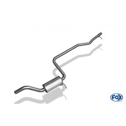 Escape Fox Ford Fiesta Iii (1989 - 1995) 1,1l 1,3l