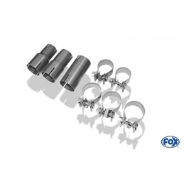 Escape Fox Volkswagen Eos 1,4l - 2,0l 110kw Tdi 100/103kw 55mm System