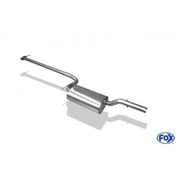 Escape Fox Ford Focus I (bj. 1998-2007) 1,4 1,6 1,8