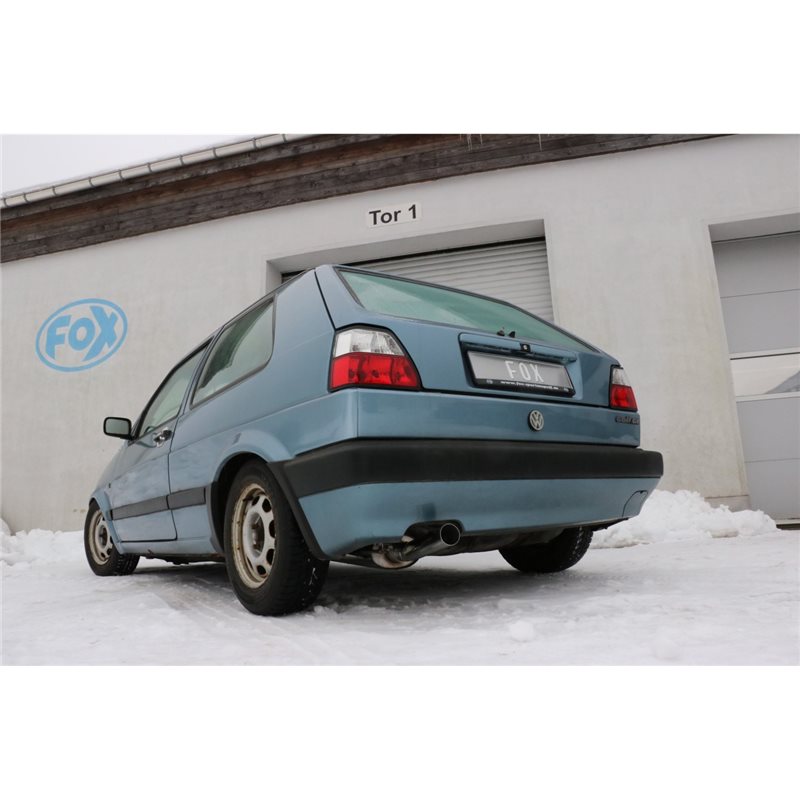 Escape Fox Volkswagen Golf Ii 1,0 - 1,8l + 1,6l D