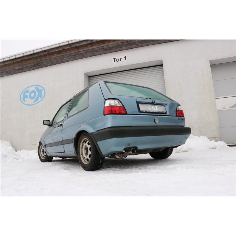 Escape Fox Volkswagen Golf Ii 1,0 - 1,8l + 1,6l D