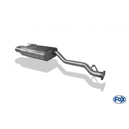 Escape Fox Honda Accord V (bj. 93-98) 2,0l 96kw (ce8/ Cc7) 2,2l 110kw