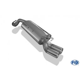 Escape Fox Volkswagen Beetle 1c, 9c, 1y 63,5mm System