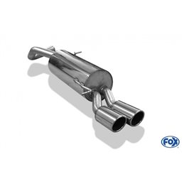 Escape Fox Volkswagen Polo 6r Gt Und Gti 63,5mm