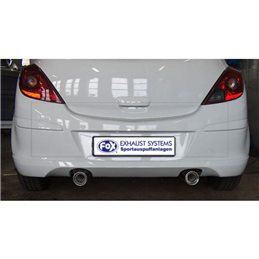 Escape Fox Opel Corsa D 1,0 1,2 1,4 1,3l