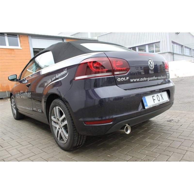 Escape Fox Volkswagen Golf Vi Cabrio