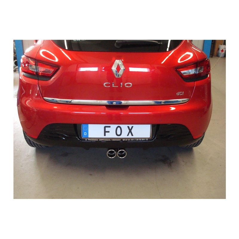 Escape Fox Renault Clio 420i 428i 0,9l 1,2l Kw 1,5l D