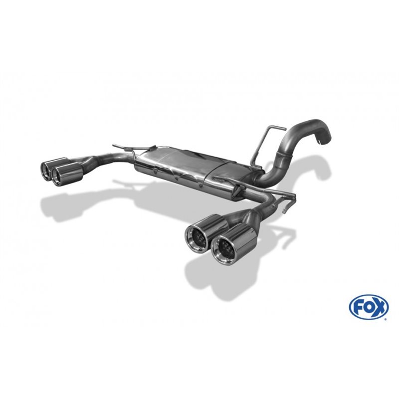 Escape Fox Mitsubishi Colt Z30/ Cz3/ Czt - 3-puertas