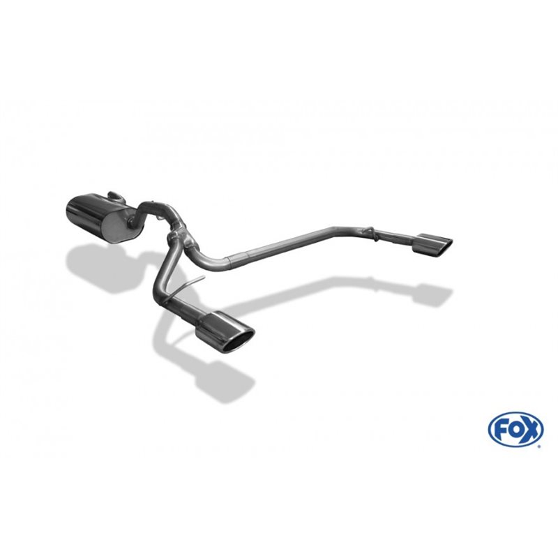 Escape Fox Ford Focus Iii (desde 2011) Flie?eck Diesel