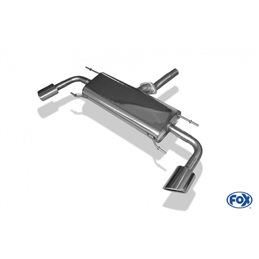 Escape Fox Mazda 3 Bm - Ab 2013